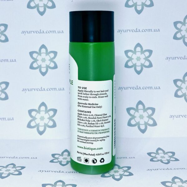 Biotique Bio Green Apple (Шампунь-кондиционер "Био Зеленое Яблоко") 120 мл.