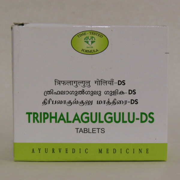 Triphala Gulgulu DS Avn Ayurveda (Трифала Гулгулу ДС) 100 таб.