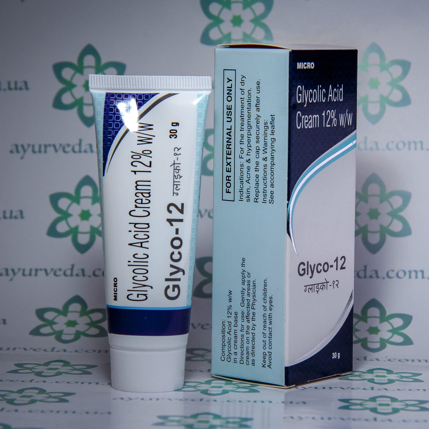 Glyco 12 Cream Micro (Гліко 12 крем Майкро) 30 г. 3