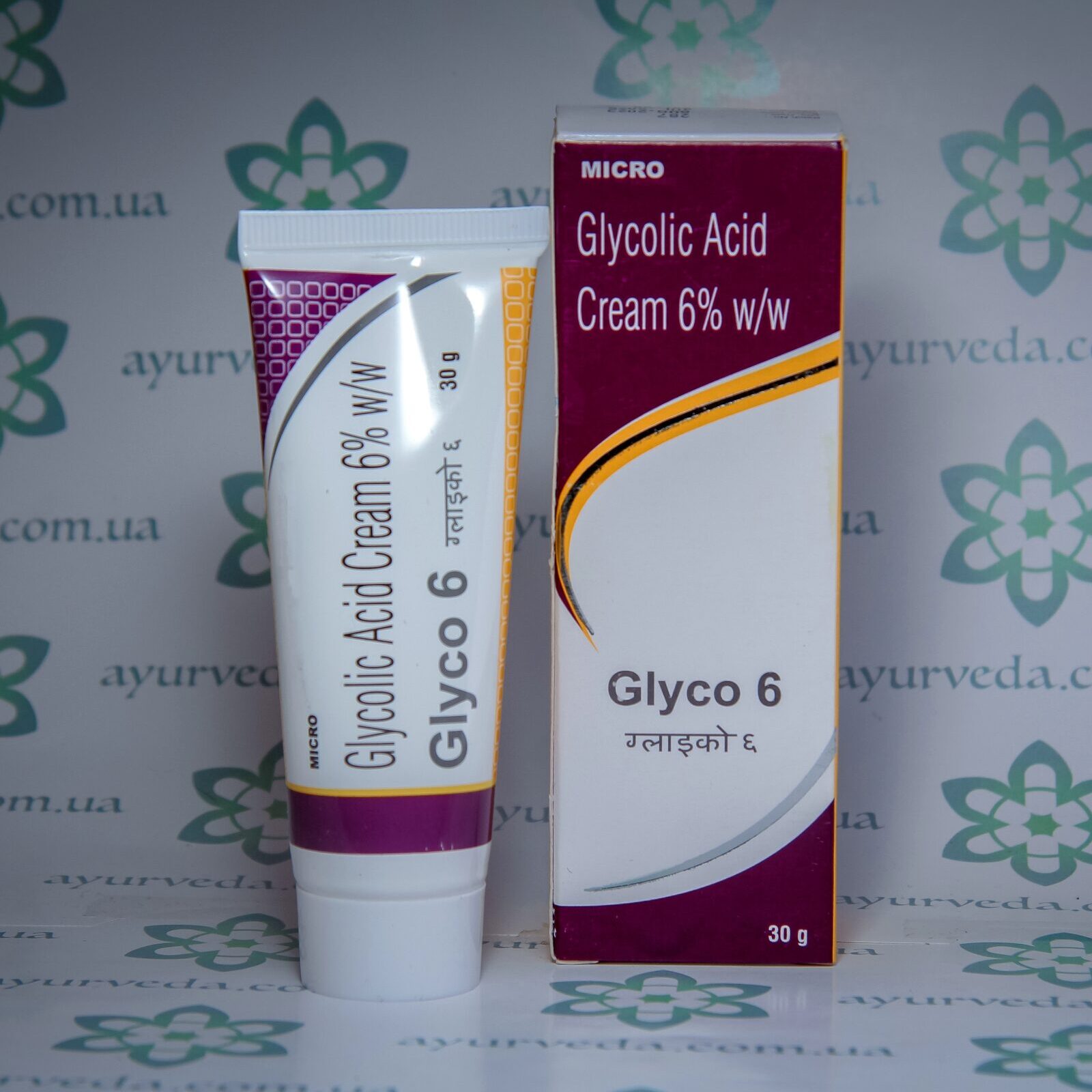 Glyco 6 Cream Micro (Гліко 6 крем Майкро) 30 г. 1