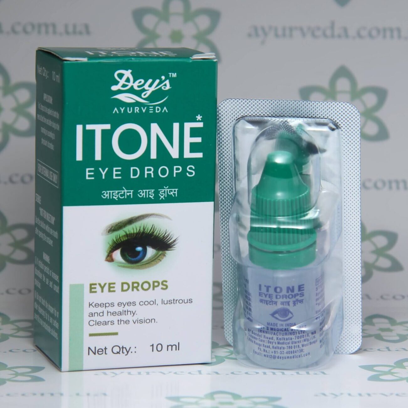 Itone eye drops Deys Med (Айтон капли для глаз) 10 мл. 1
