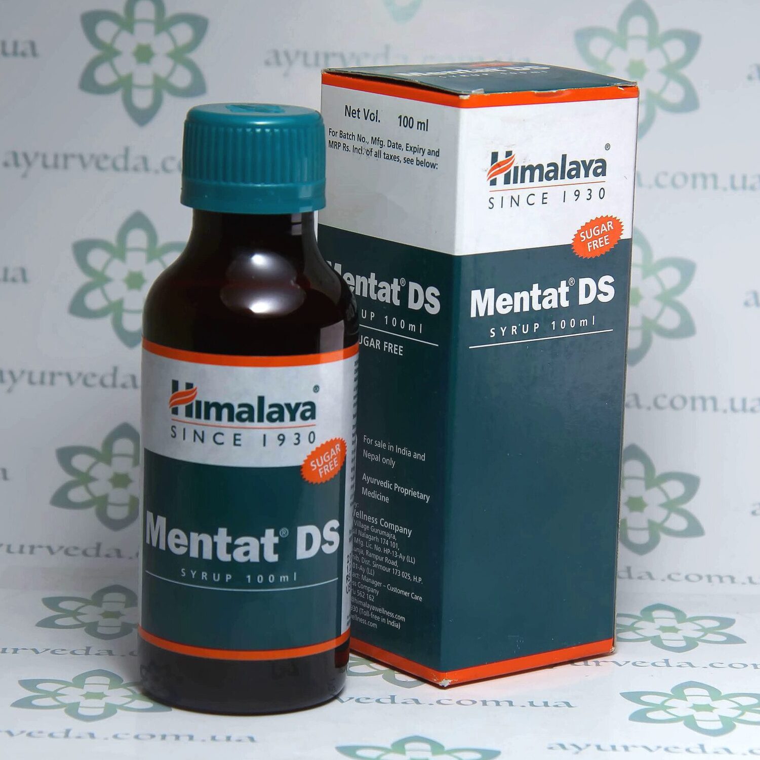 Mentat DS Syrup Himalaya (Ментат ДС сироп) 100 мл. 1