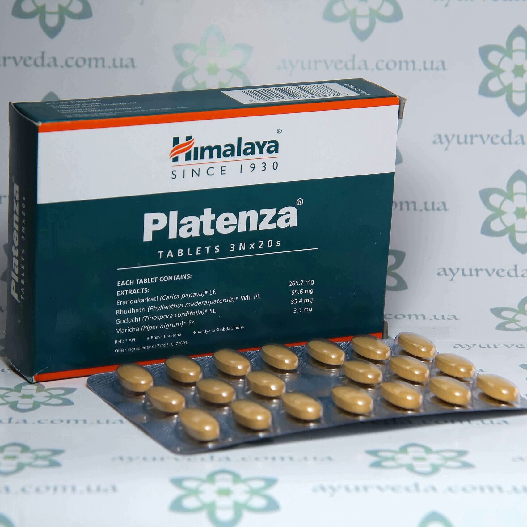 Platenza Tablets Himalaya (Платенза) 60 таб. 1
