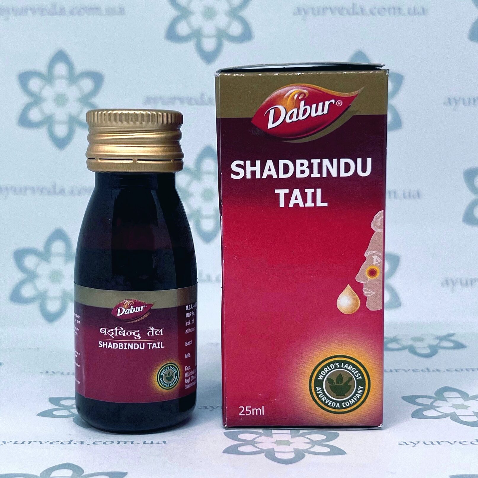 Shadbindu Tail Dabur (Масло Шадбинду) 25 мл.