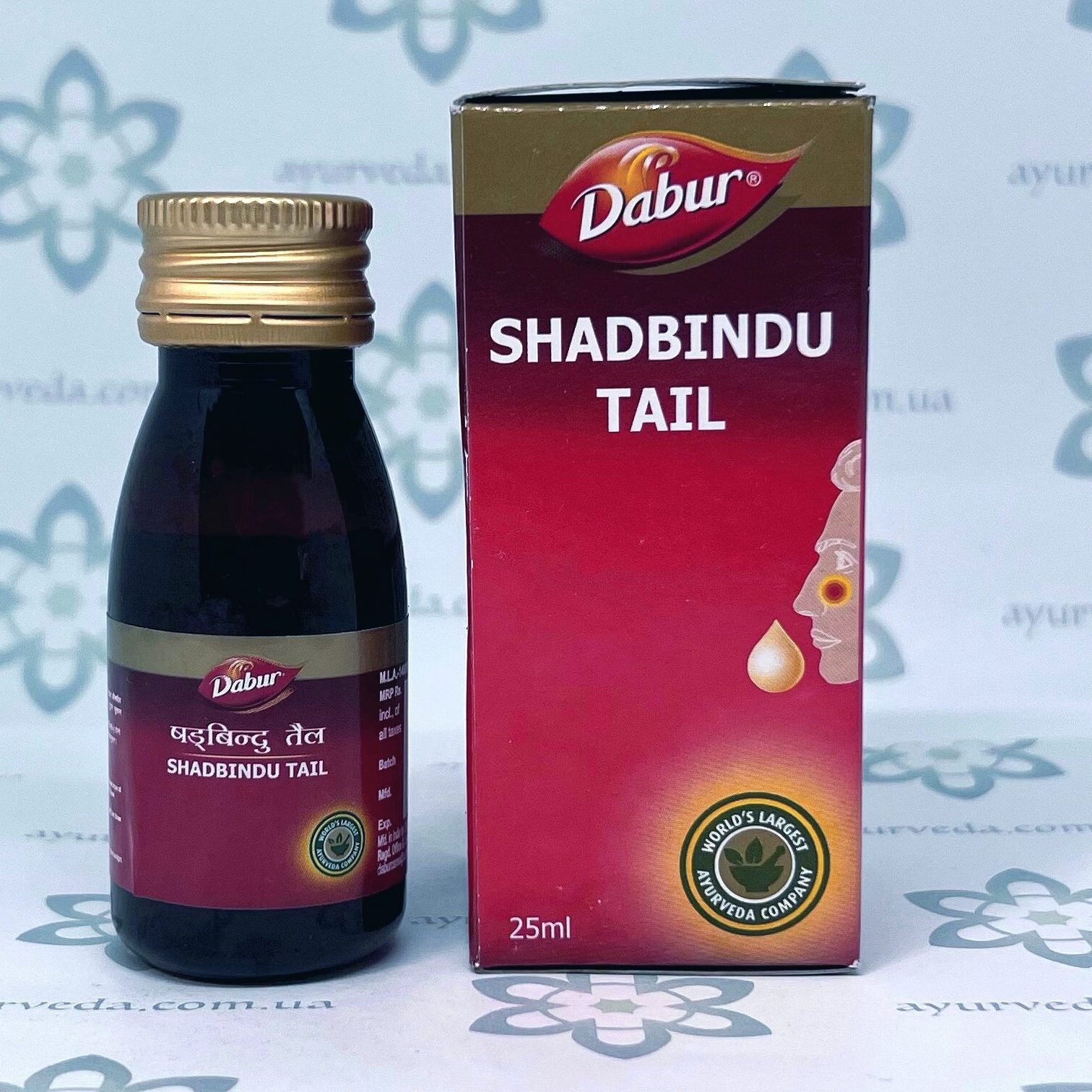 Shadbindu Tail Dabur (Масло Шадбинду) 25 мл.