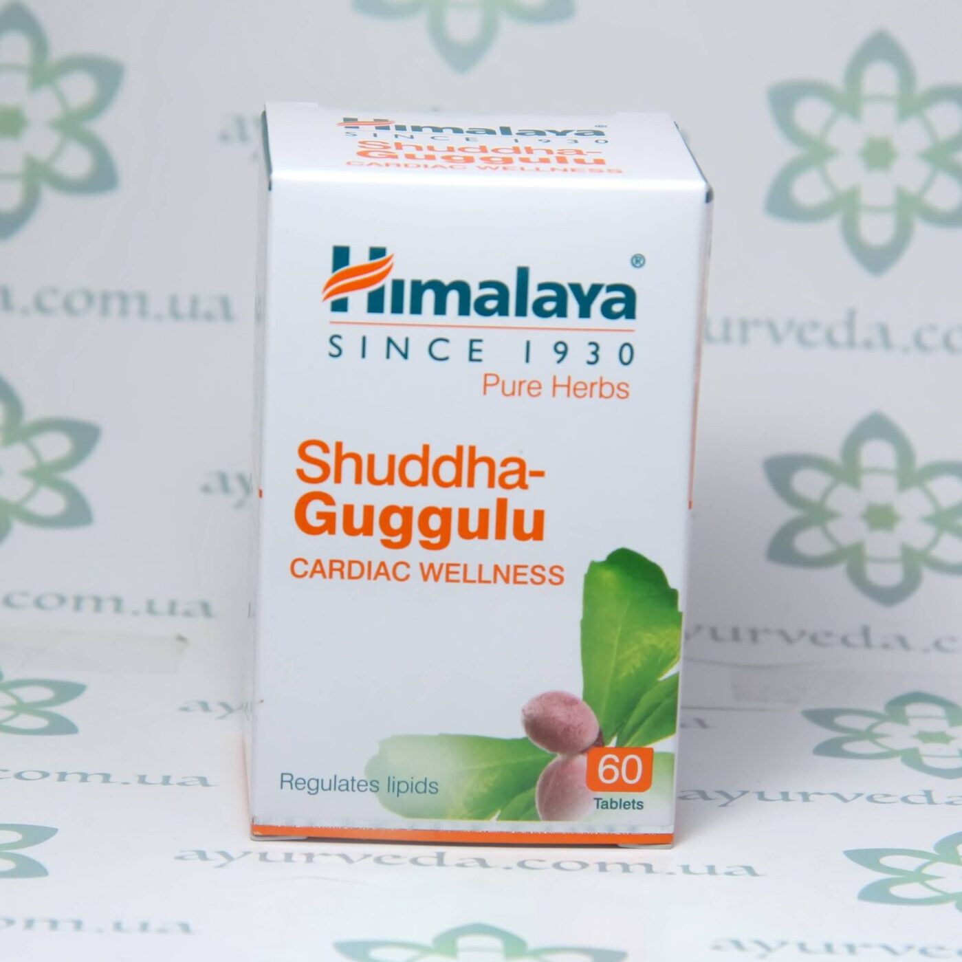 Shuddha guggulu Himalaya (Шудха Гуггулу) 60 таб. 2 Shuddha guggulu Himalaya, Шудха Гуггулу, Shudha guggulu, Суддха Хималая, Судха Гугулу