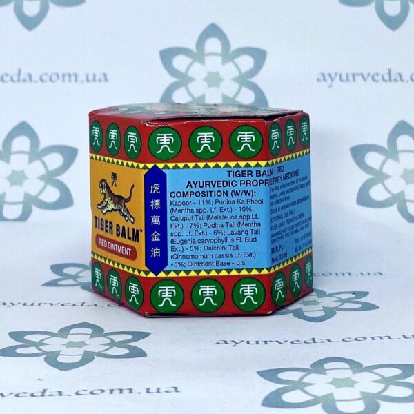 Tiger Balm Red Makson (Тигровый Бальзам Тайгер Красный) 21 мл.