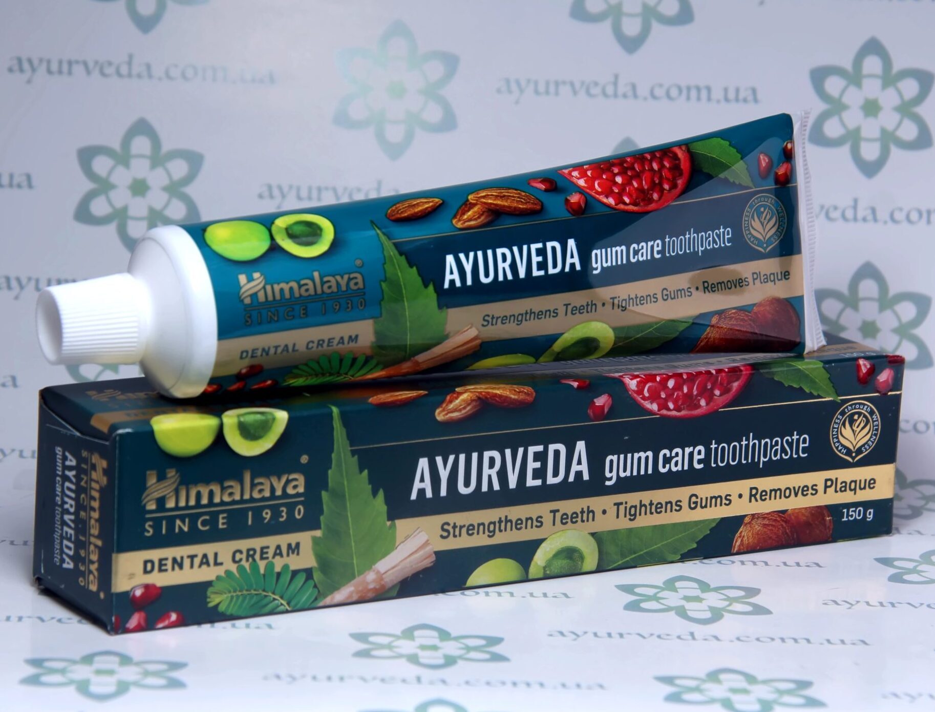 Toothpaste Ayurveda Gum Care Himalaya (Зубна паста Аюрведа) 150 г._2